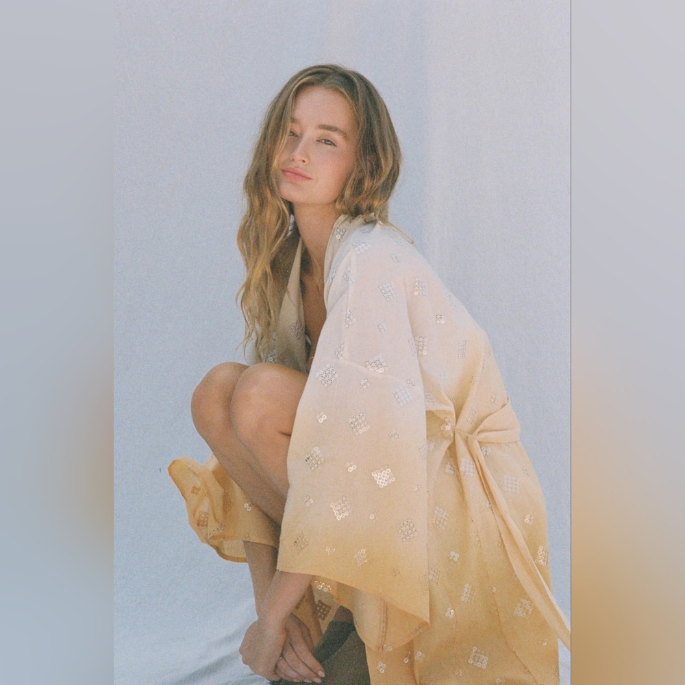 Jen's Pirate Booty Ombre Sweet River Kimono in Star Ombre 🌟 NWOT - Picture 2 of 9